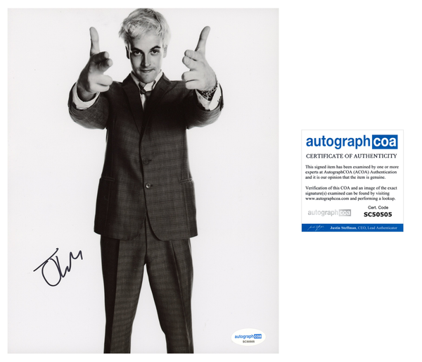 Jonny Lee Miller Trainspotting Signed Autograph 8x10 Photo ACOA