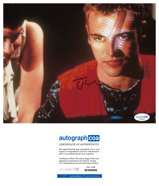 Jonny Lee Miller Hackers Signed Autograph 8x10 Photo ACOA