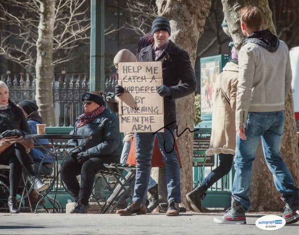 Jonny Lee Miller Elementary Signed Autograph 8x10 Photo ACOA