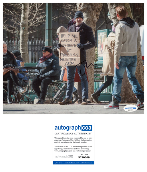 Jonny Lee Miller Elementary Signed Autograph 8x10 Photo ACOA