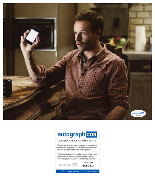 Jonny Lee Miller Elementary Signed Autograph 8x10 Photo ACOA