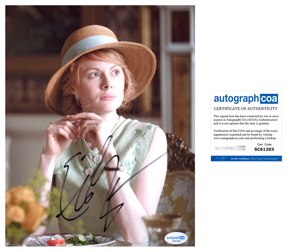 Emily Beecham Sexy Signed Autograph 8x10 Photo ACOA