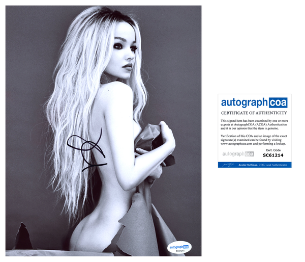 Dove Cameron Sexy Signed Autograph 8x10 Photo ACOA