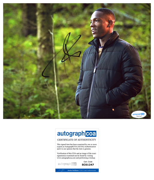 Tosin Cole Doctor Who Signed Autograph 8x10 Photo ACOA