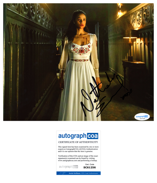 Nathalie Emmanuel Invitation Signed Autograph 8x10 Photo ACOA