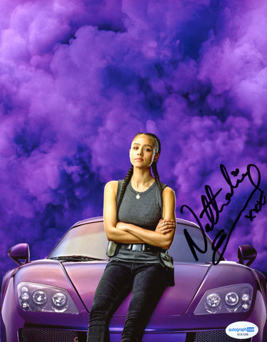 Nathalie Emmanuel Fast and Furious Signed Autograph 8x10 Photo ACOA
