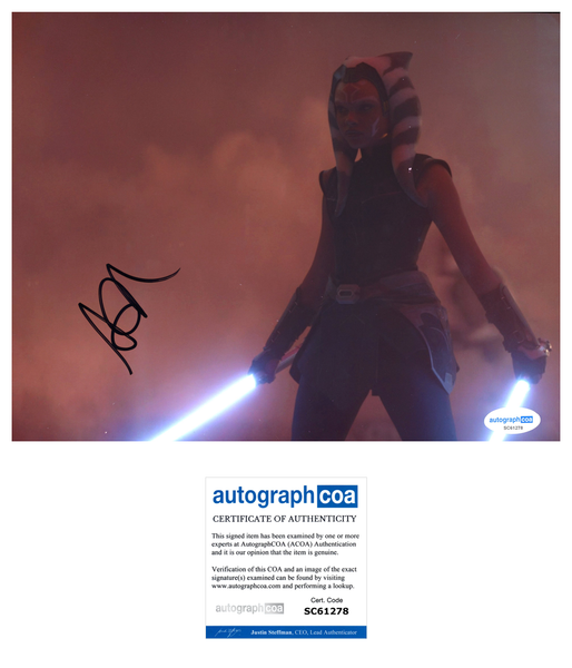 Ariana Greenblatt Ahsoka Signed Autograph 8x10 Photo ACOA