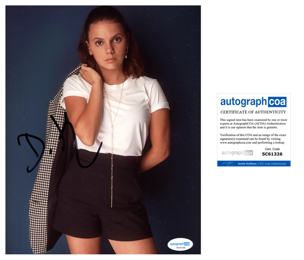 Dafne Keen Signed Autograph 8x10 Photo ACOA