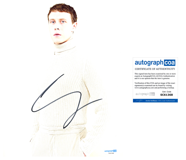 George Mackay Signed Autograph 8x10 Photo ACOA