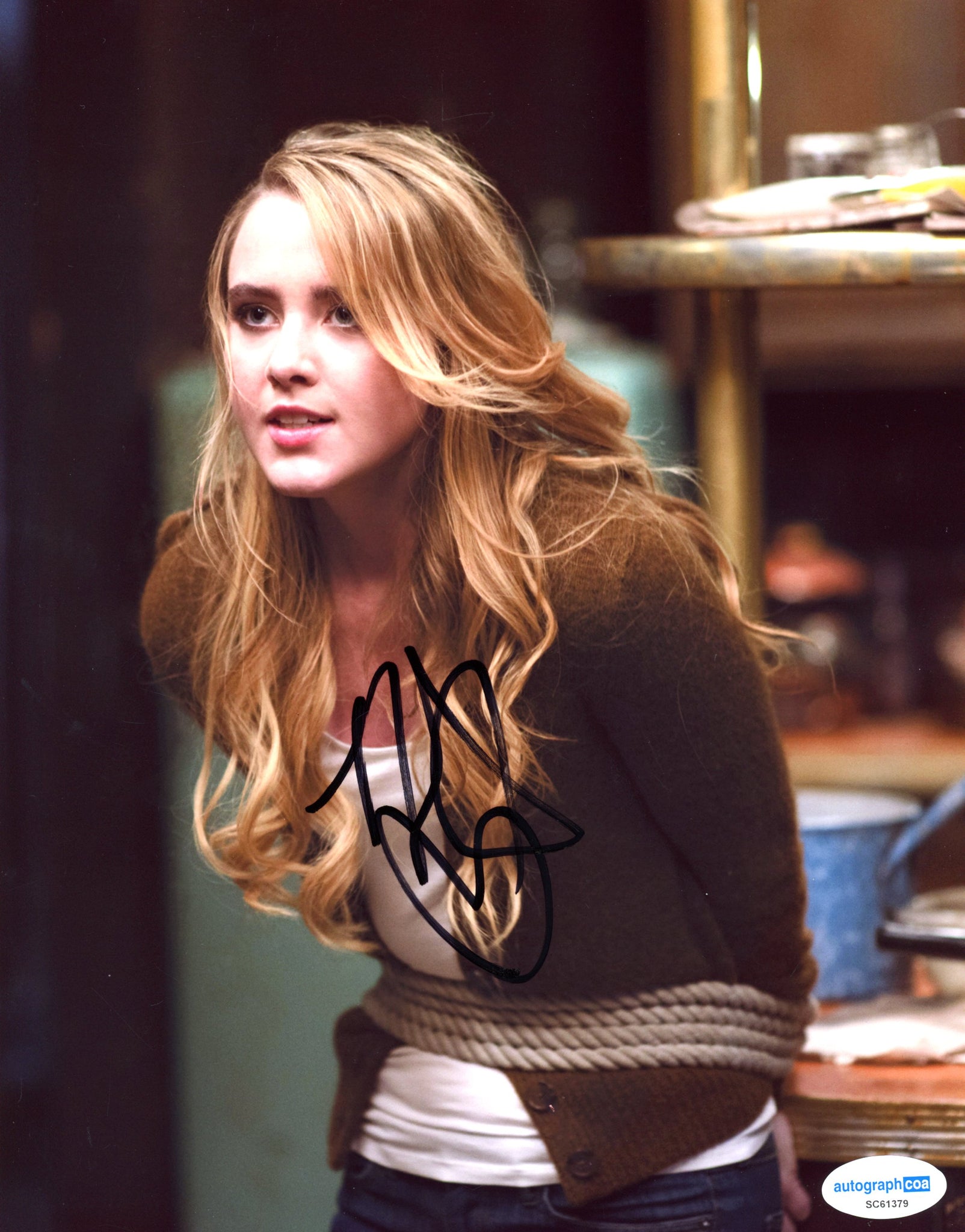 Kathryn Newton Supernatural Signed Autograph 8x10 Photo ACOA