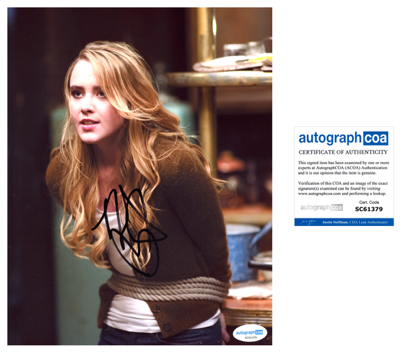 Kathryn Newton Supernatural Signed Autograph 8x10 Photo ACOA