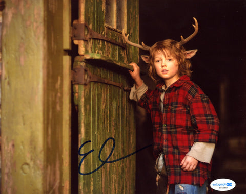 Christian Convery Sweet Tooth Signed Autograph 8x10 Photo ACOA