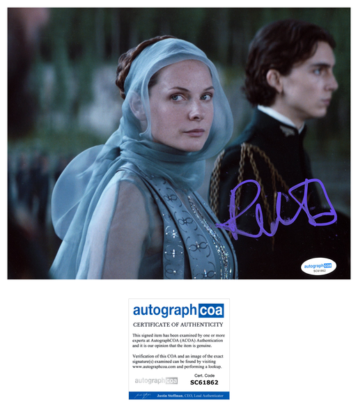 Rebecca Ferguson Dune Signed Autograph 8x10 Photo ACOA