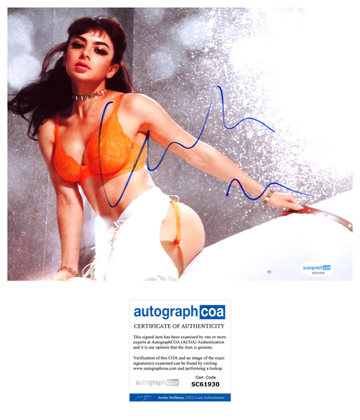 Charli XCX Sexy Signed Autograph 8x10 Photo ACOA