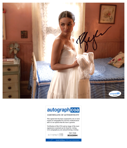 Rachel Zegler West Side Story Signed Autograph 8x10 Photo ACOA