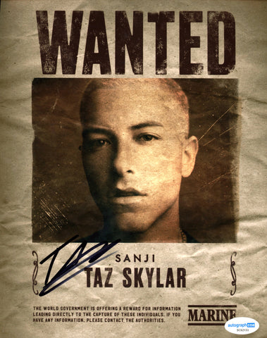 Taz Skylar One Piece Signed Autograph 8x10 Photo ACOA