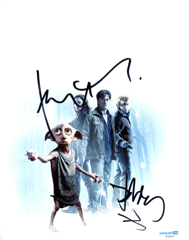 Toby Jones Harry potter with character name Signed Autograph 8x10 Photo ACOA