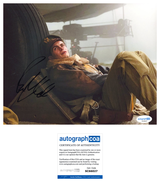 Freddy Carter Masters of Air Signed Autograph 8x10 Photo ACOA