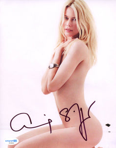 Claudia Schiffer Sexy Signed Autograph 8x10 Photo ACOA