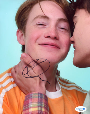 Kit Connor Heartstopper Signed Autograph 8x10 Photo ACOA