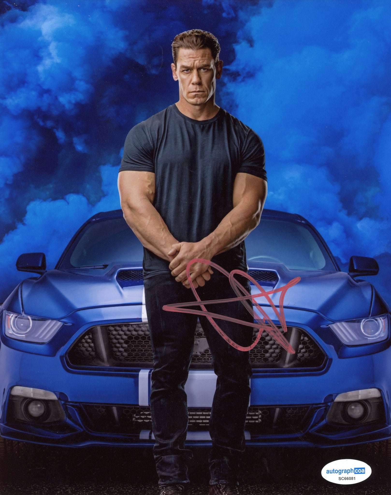 John Cena Fast Furious Signed Autograph 8x10 Photo ACOA