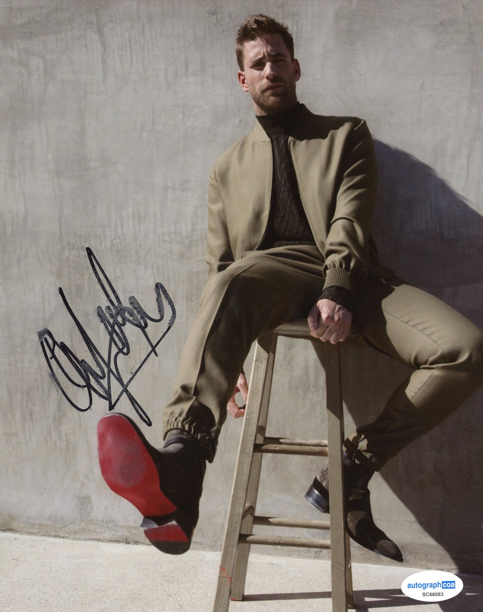 Oliver Jackson Cohen Signed Autograph 8x10 Photo ACOA