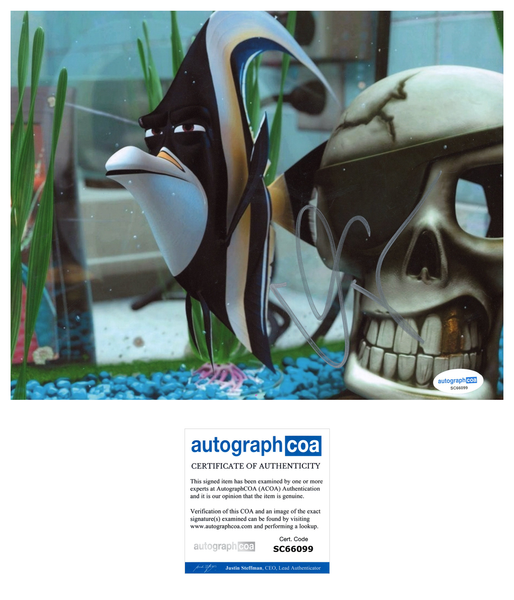 Willem Dafoe Finding Nemo Signed Autograph 8x10 Photo ACOA