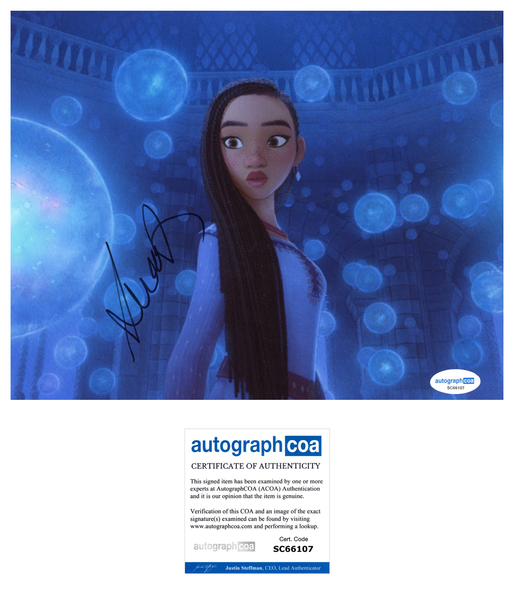 Ariana DeBose Wish Signed Autograph 8x10 Photo ACOA