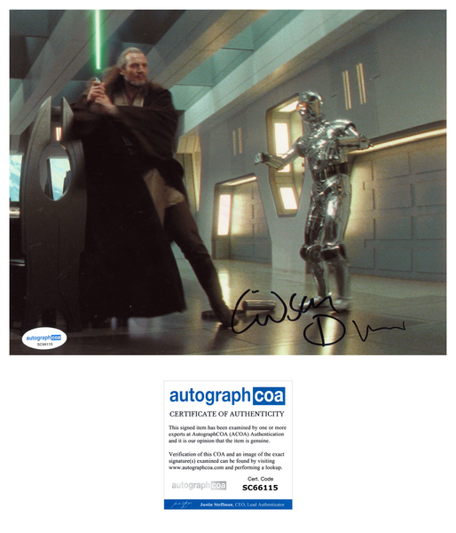 Lindsay Duncan Star Wars Signed Autograph 8x10 Photo ACOA