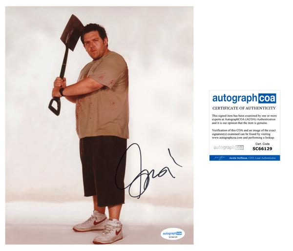 Nick Frost Shaun of the Dead Signed Autograph 8x10 Photo ACOA