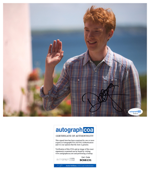 Domhnall Gleeson About Time Signed Autograph 8x10 Photo ACOA