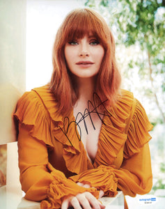 Bryce Dallas Howard Sexy Signed Autograph 8x10 Photo ACOA