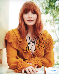 Bryce Dallas Howard Sexy Signed Autograph 8x10 Photo ACOA