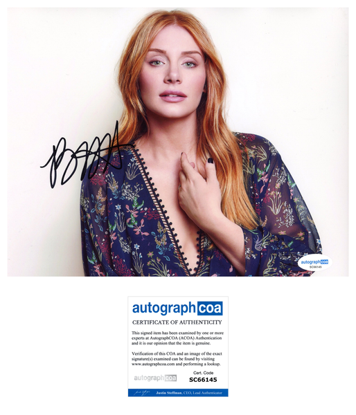 Bryce Dallas Howard Sexy Signed Autograph 8x10 Photo ACOA