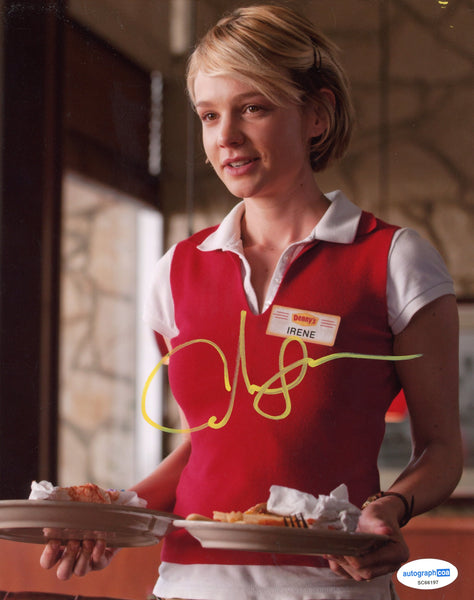 Carey Mulligan Drive Signed Autograph 8x10 Photo ACOA