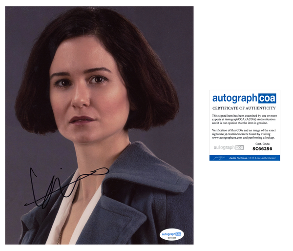 Katherine Waterston Fantastic Beasts Signed Autograph 8x10 Ph50oto ACOA