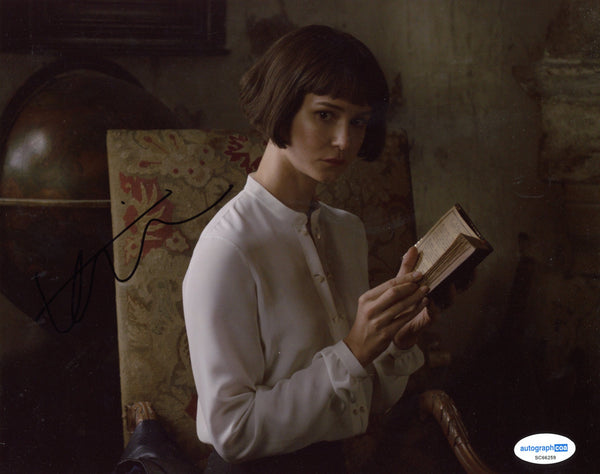 Katherine Waterston Fantastic Beasts Signed Autograph 8x10 Photo ACOA