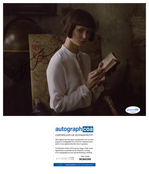 Katherine Waterston Fantastic Beasts Signed Autograph 8x10 Photo ACOA