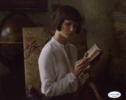 Katherine Waterston Fantastic Beasts Signed Autograph 8x10 Photo ACOA