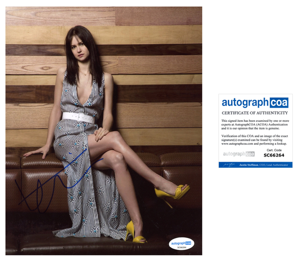 Katherine Waterston Sexy Signed Autograph 8x10 Ph50oto ACOA