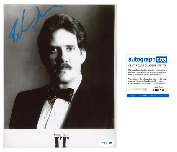 Richard Masur IT Signed Autograph 8x10 Photo ACOA