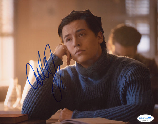 Cole Sprouse Riverdale Signed Autograph 8x10 Photo ACOA