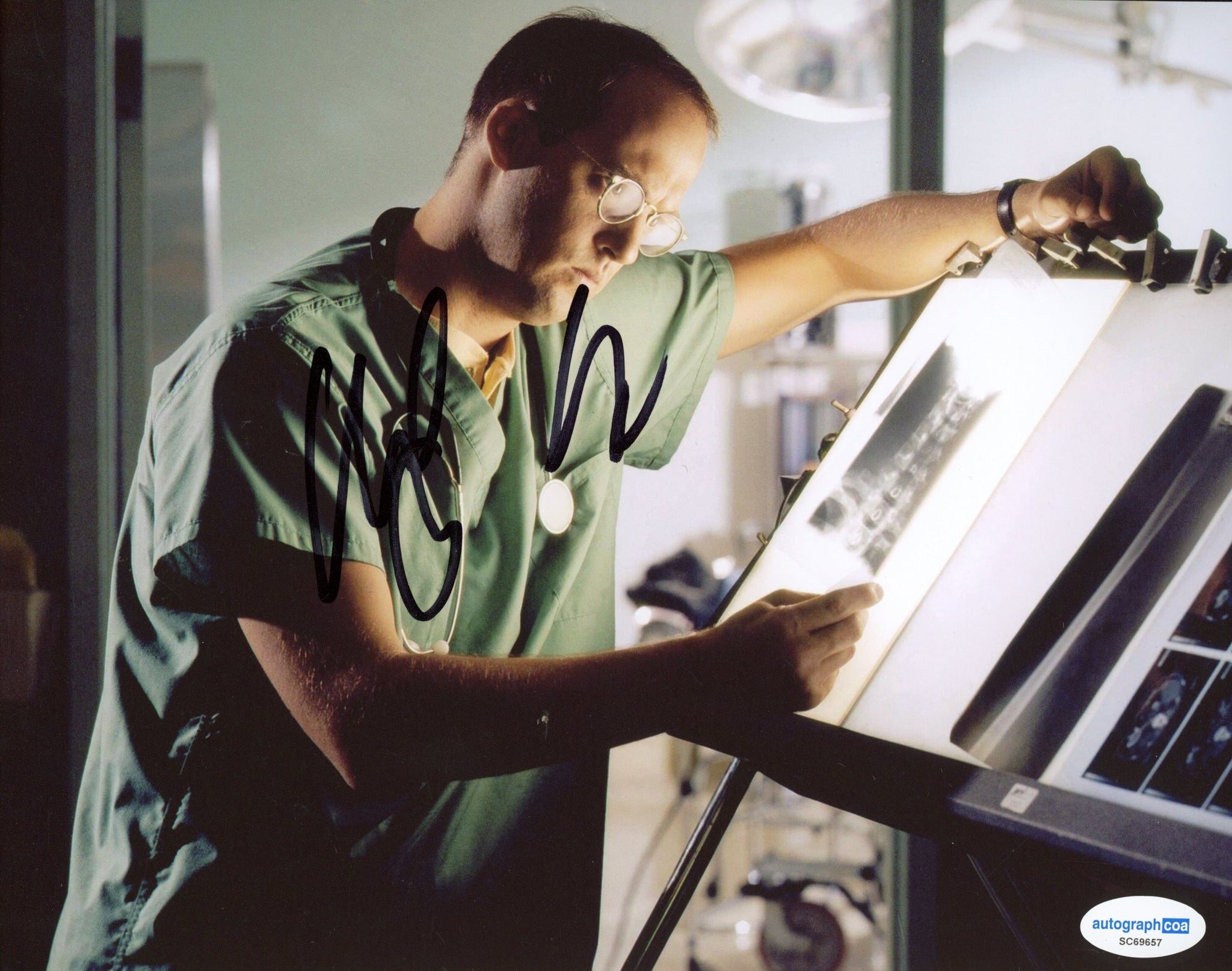 Anthony Edwards ER Signed Autograph 8x10 Photo ACOA