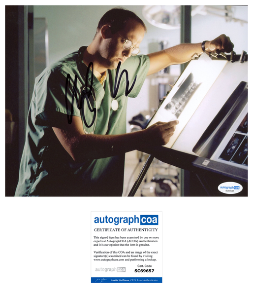 Anthony Edwards ER Signed Autograph 8x10 Photo ACOA