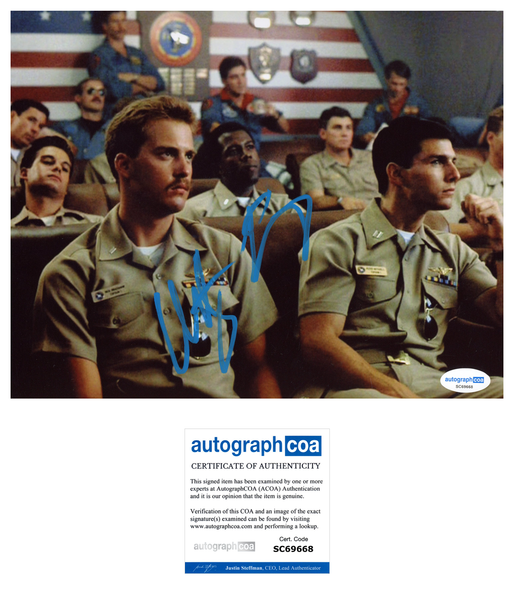 Anthony Edwards Top Gun Signed Autograph 8x10 Photo ACOA