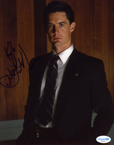 Kyle Maclachlan Twin Peaks Signed Autograph 8x10 Photo ACOA