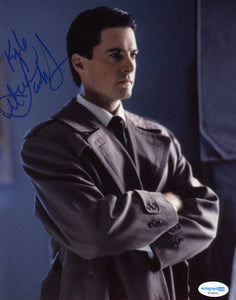 Kyle Maclachlan Twin Peaks Signed Autograph 8x10 Photo ACOA