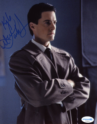 Kyle Maclachlan Twin Peaks Signed Autograph 8x10 Photo ACOA