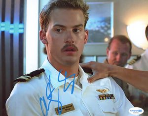 Anthony Edwards Top Gun Signed Autograph 8x10 Photo ACOA