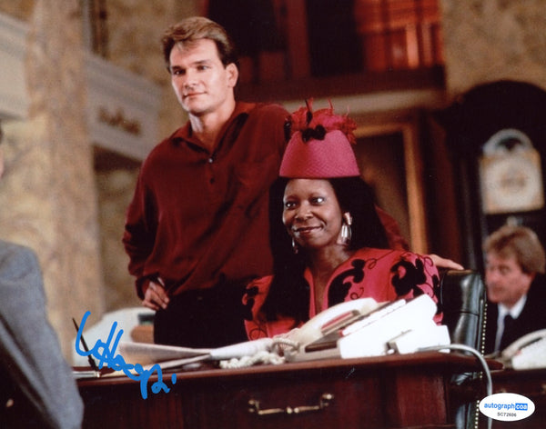 Whoopi Goldberg Ghost Signed Autograph 8x10 Photo ACOA